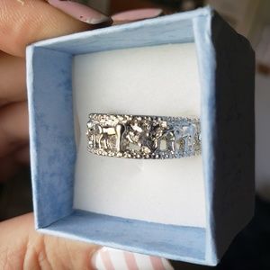 Jewelry - Sterling silver elephant ring antiqued Jewelry - Sterling silver elephant ring antiqued